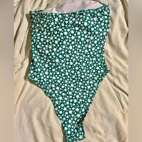 Floral One Piece Swimsuit - Picture 2 of 4